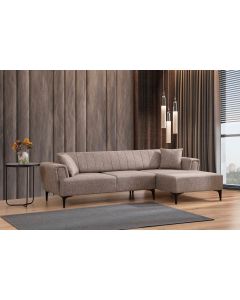 ATELIER DEL SOFA Ugaona garnitura Hamlet, desna, svetlobraon