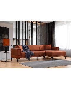 ATELIER DEL SOFA Ugaona garnitura Horizon , desna, cigla