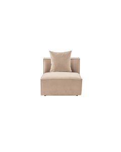 ATELIER DEL SOFA Fotelja Sora O1, krem
