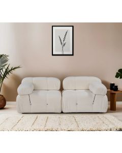 ATELIER DEL SOFA Dvosed Bubble L1-1R, bež