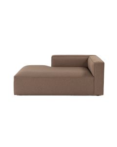 ATELIER DEL SOFA Fotelja Mora XL Chl, leva, braon