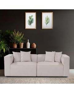 ATELIER DEL SOFA Dvosed Mora XL, krem