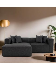 ATELIER DEL SOFA Ugaona garnitura Mora XL, desna, antracit
