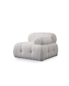 ATELIER DEL SOFA Fotelja Petite 1R, bela