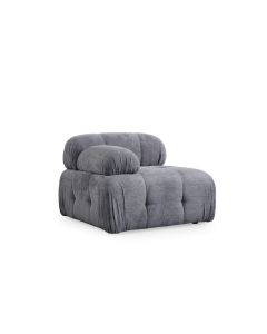 ATELIER DEL SOFA Fotelja Petite L1, siva