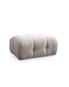 ATELIER DEL SOFA Tabure Petite, krem