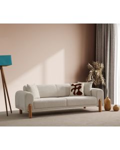 ATELIER DEL SOFA Trosed Lyke, krem