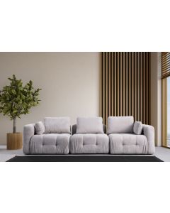 ATELIER DEL SOFA Trosed Amaris, svetlo siva