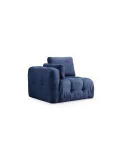 ATELIER DEL SOFA Fotelja Amaris L1, tamno plava