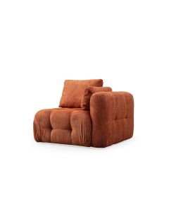 ATELIER DEL SOFA Fotelja Amaris 1R, narandžasta