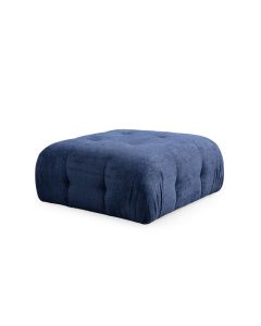 ATELIER DEL SOFA Tabure Amaris Pouffe, plava