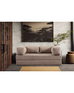 ATELIER DEL SOFA Dvosed Via Con, tamno bež