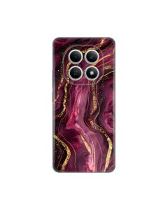 Maska za Xiaomi Redmi Note 15 5G Burgundy Silikonska Print
