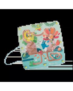 MOULIN ROTY Drveni magnetni lavirint - Dans la Jungle - 668100
