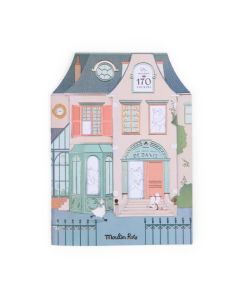 MOULIN ROTY Bojanka sa nalepnicama - La petite école de danse - 667600