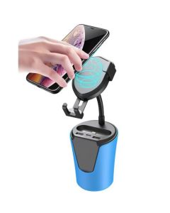 Autostalak Wireless BX9, 10W Fast Charging, 2USB, Type C (PD), plavi - 201839