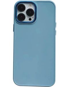 Maska za iPhone 13 PRO MAX UTP Shiny Lens Silicone MCTK41, plava - 45328