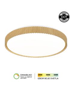 FORMA LED plafonjera LP-423-48R WD, braon