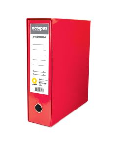 OCTOPUS Registrator A4 plastificirani  premium crveni unl-0753 - 56444