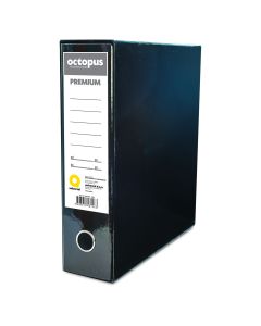 OCTOPUS Registrator A4 plastificirani octopus premium crni unl-0135 - 56446