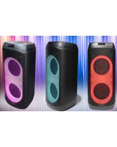 MICROLAB PT802W karaoke zvucnik 200W, Bluetooth, LED, 11,1V/4400mAh, TWS, Aux, USB, microSD, + Mic*2 - 45398