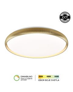 FORMA LED plafonjera LP-424-86R SG, zlatna