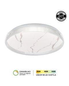 FORMA LED plafonjera LP-425-48R SGY, srebrna