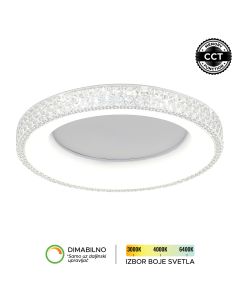 FORMA LED plafonjera LP-413-48R WH, bela