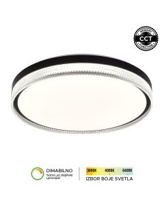 FORMA LED plafonjera 70W 3000K - 6400K LP-415-70R BK