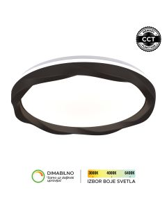 FORMA LED plafonjera 54W 3000K-6400K LP-421-54R BK