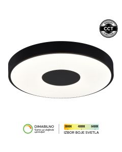 FORMA LED plafonjera 54W 3000K - 6400K LP-408-54R BK