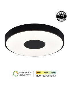 FORMA LED plafonjera 70W 3000K - 6400K LP-408-70R BK