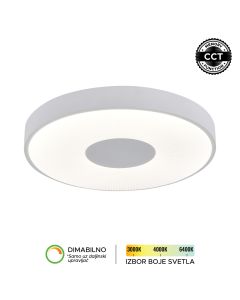 FORMA LED plafonjera 28W 3000K - 6400K LP-408-28R WH