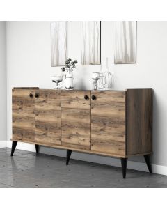 HANAH HOME Komoda Lidia, braon - 566BMS2601