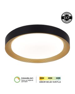 FORMA LED plafonjera 54W 3000K - 6400K LP-405-54R BK+SG
