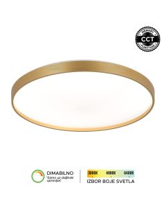 FORMA LED plafonjera LP-409-70R SGA, zlatna