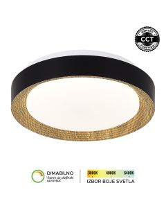 FORMA LED plafonjera 54W 3000K-6400K LP-405-54R BK+WD