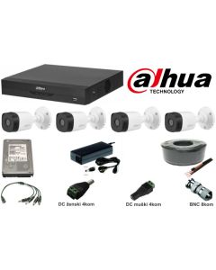 DAHUA Kamera SET-01, 4 kamere + DVR, FULL HD, 2TB - 39118