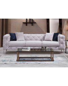 ATELIER DEL SOFA Trosed Como, svetlosiva - 569HLN1103