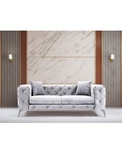 ATELIER DEL SOFA Dvosed Como, svetlosiva