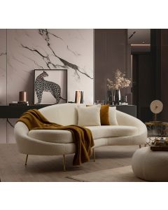 ATELIER DEL SOFA Sofa trosed Eses, krem - 569HLN1116