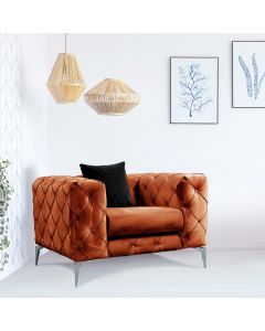 ATELIER DEL SOFA Fotelja Como, narandžasta - 569HLN1130