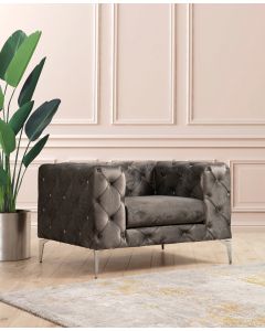 ATELIER DEL SOFA Fotelja Como, antracit - 569HLN1507