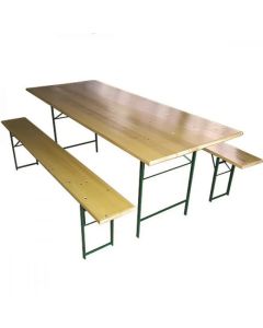 GREEN BAY Baštenski set STOUT- sto + 2 klupe 200 x 80 - 75102