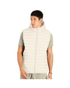 Štepani prsluk sa kapuljačom LIBERTY HOOD, beli – veličina XL