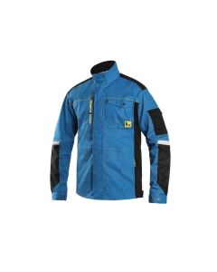 CANIS Radna bluza Stretch, svetloplava/crna - 5737748