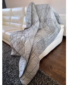 VIKTORIJA Prekrivač mikrofiber Grey - VLK000438-greymikrofiber