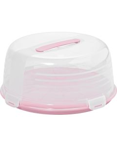 CURVER Okrugla kutija za tortu, roze - CU 00416-X51