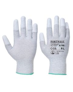 PORTWEST Rukavice A198 Antistatik rukavice sa PU premazom na vrhovima prstiju - 62334L