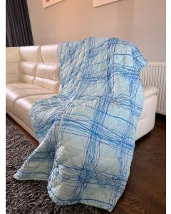 VIKTORIJA Prekrivač 190x190cm mikrofiber Light blue - VLK000438-lightblue